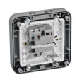 IP66 Weatherproof Switched 13A Fused Connection Unit with Power Neon Indicator BG Electrical WP53