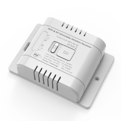 WiFi and RF Wireless Receiver Dimmable in Matt White, Culina Konect On/Off Kinetic Switch Wifi Module CUL-40040