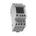 7 Day Digital Timer 2 Channel 24h 16A for DIN Rail Mounting, Digital Time Clock