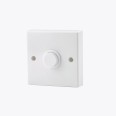 Push Button Time Lag Switch 10A No Neutral in White with 20s-20min Time Delay CP Electronics KH1