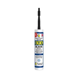 CT1 Sealant and Construction Adhesive in Black (290ml Cartridge)