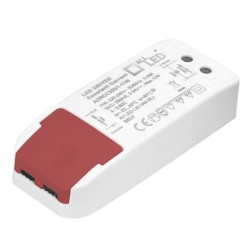 1-11W 350mA Constant Current LED Driver Non-Dimmable in White Compact Size ALL-LED ADRCC350/1-11