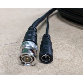 10 Metres CCTV Camera Cable (Dual Function: BNC and Power)