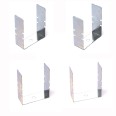 Safe-D U-Clip 50 Fire Clips for 50mm+ Trunking or Surface Mounting 18th Edition Compliant (Pack of 50)