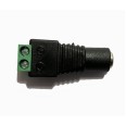 2.1mm 24V DC 5A Socket with Modular Screw-in Terminals for LED Strips or CCTV Installationss