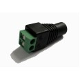 2.1mm 24V DC 5A Socket with Modular Screw-in Terminals for LED Strips or CCTV Installationss