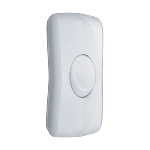 2A In-line Switch in White ideal for Switching the Table Lamps, White Inline Switch