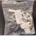 2A 240V Mini Pull Cord Switch in White, 2A Replacement Pull Cord Switch