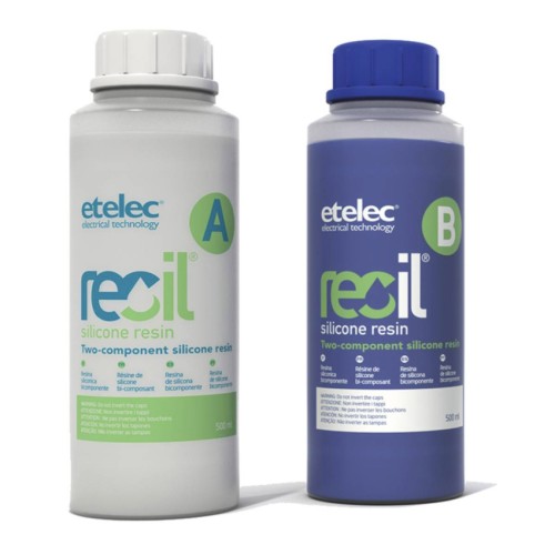 2 x 2l Two-Component Silicone Resin Reusable and Eco-Friendly for Electrical Insulation Wiska RE0400
