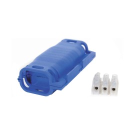 Wiska Shark 16A Connector Cable Retention with 3 Core Terminal Block, Gel Insulated