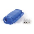 Wiska Shark 6A Connector Cable Retention with 3 Core Terminal Block, Gel Insulated