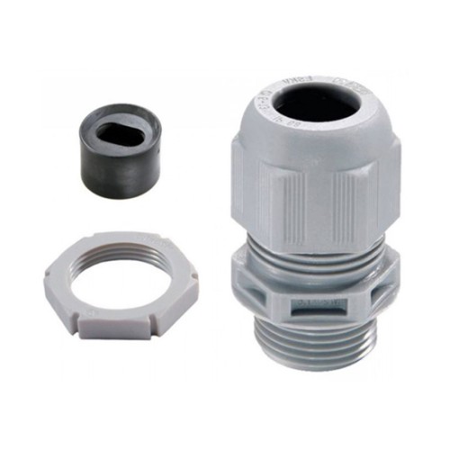 Wiska Plastic Cable Gland LSF Kit for 2.5-4mm2 LSF 20mm Flat Cable c/w Insert and Locknut IP68