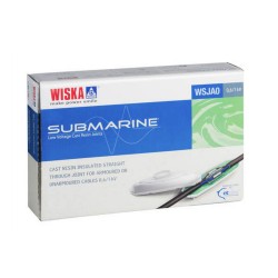 Wiska Submarine Cast Resin Joint for 4 Core 1.5-6mm2 Cable with 2 x 4 Insulated Crimp Connectors and Earthing Kit