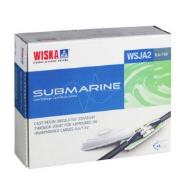 Wiska Submarine Cast Resin Joint for 5 Core 4-25mm2 Cable with Terminal Block and Earthing Kit