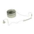 6A 2 Way Pull Cord Ceiling Switch in Brushed Chrome, 1.5m Decorative Switch
