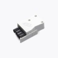 Vitesse 4 Pole Luminaire Connector in White for Rear or Side Entry CP Electronics VITM4-LPW