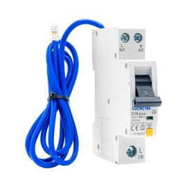 BG CUCRC16A 16A 30mA RCBO Type A C Curve with Overload Protection 6kA Breaking Capacity