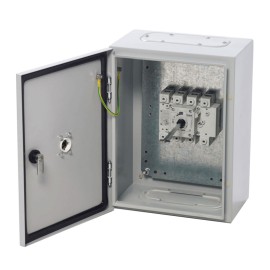 400A 3 Pole + Switch Neutral Enclosed Load Break Switch (IP65 rated), Safe Switch in Steel Enclosure