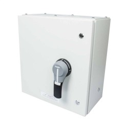 Hager 100A Triple Pole and Neutral Fuse Combination Switch, JFE310U TP&N Fuse Switch Enclosed