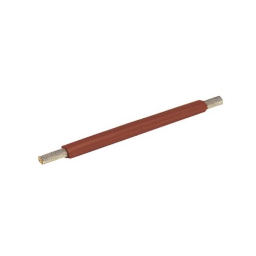 Hager KE03R 100A Insulated Flexible Link Brown 330mm Flat-Flat (price per 1)