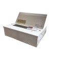 Hager VML108SPDRK 8 Way 100A Switch Disconnector Incomer Metal Consumer Unit c/w Type 2 SPD Factory Fitted