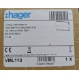 Hager VML110 Design 10 Way Metal Consumer Unit 100A Switch Disconnector Incomer, Hager Fuseboard Amendment 3 Compliant