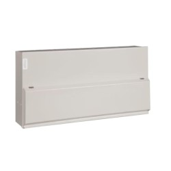 Hager VML118SPDRK 18 Way 100A Switch Disconnector Incomer Metal Consumer Unit c/w Type 2 SPD Factory Fitted