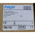 Hager VML120 Design 20 Way Metal Consumer Unit 100A Switch Disconnector Incomer, Hager Fuseboard Amendment 3 Compliant
