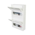Hager VML90810CU 8 + 10 High Integrity Dual Row Configurable Consumer Unit 100A Main Switch 2 x 100A 30mA Type A RCCB Hager Fuseboard