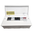 Hager VML933H 6 Way 3+3 Split Load Consumer Unit 2 x 80A 30mA RCCB 18th Edition Design 10 Surface Mounted Hager Fuseboard