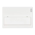 Hager VMLF110 10 Way Consumer Unit Flush 100A Switch Disconnector Incomer, Hager Fuseboard D10 VMLF110