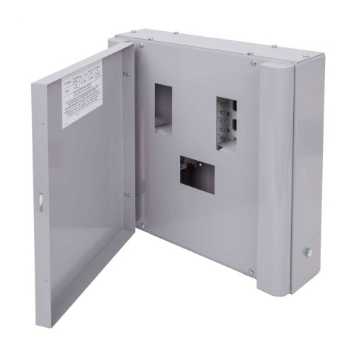 Eaton 4 way 125A TPN Distribution Board without Incomer Type B Memshield3 EBM41 IP4X in Grey