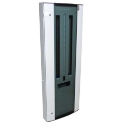 Hager JK124BG 24 Ways TPN Board 125A Incoming 63A Outgoing with Glazed Door, Type B Distribution Board