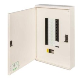 Schneider 12 Way 250A TP+N Distribution Board for Surface Mounting, IP3x IK05 Schneider SEA9BPN12 Acti 9 Isobar P B (no incomer)