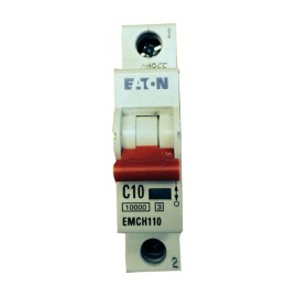 Memshield3 10A 1 Module Type C MCB 10kA Single Pole, 10A Miniature Circuit Breaker