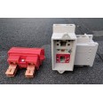Henley Series 7 Single Pole Isolator and Neutral & Earth Fitted with Red Solid Link Carrier