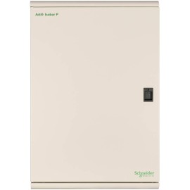 Schneider 8 Way 250A TP+N Distribution Board for Surface Mounting, IP3x IK05 Schneider SEA9BPN8 Acti 9 Isobar P B Metalclad (no incomer)