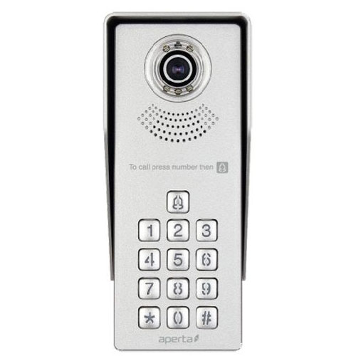 Aperta Multiway Video Door Station with High Resolution Camera and Keypad IP55 Rated ESP APDSMW