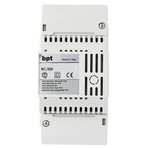 BPT BC/200 Call Booster for System 200 for Calling up to 7 Receivers on Audio/Video Entry Systems 200