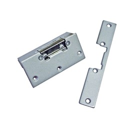 12V AC/DC Fail Secure Strike Kit with Adjustable Jaw, Euro-style Door Release