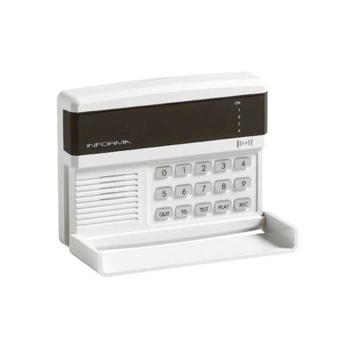 Informa Speech Security Dialer Keypad Unit for Alarm Systems, Honeywell 8EP276A-UK