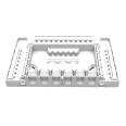 Wago 2074301 Cable Wiring Centre (no connectors) 225 x 145 x 46mm White Junction Box for Multicore Cables
