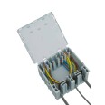 Wagobox XL Single in Grey 115mm x 126mm x 55mm for 0.14mm2 - 4mm2 Cables, rated to 450V