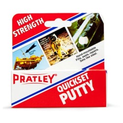 Pratley Quickset Putty 125gm, Exceptionally High Strength Putty-like Adhesive