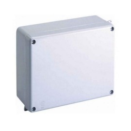 IP65 320 x 250 x 135mm Moulded Grey Sealed Adaptable Box, Weatherproof Enclosure with Lid