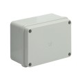 IP56 Moulded Grey Enclosure 380mm x 300mm x 120mm with Smooth Walls and Grey Screw
