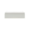 10 Way Connection Unit Surface Box in Moulded White Square Edge with Knockouts and Earth Terminal, BG Nexus 906