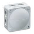 IP66 White Junction Box in White 400V 85 x 85 x 51mm Highly Resistant 