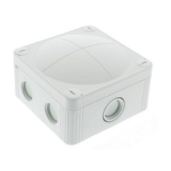 IP66 / IP67 Wiska Combi Grey Waterproof Junction Box 95 x 95 x 60mm Adaptable