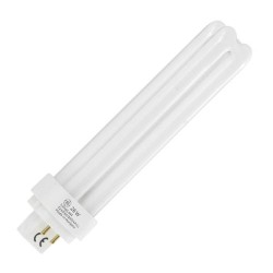 26W Deluxe DE 4-pin G24q-3 Double Turn Compact Fluorescent Lamp Cool White
